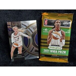 Sophie Cunningham Foil Card & 2021 WNBA Possible Rookie In Pack ? Indiana Fever